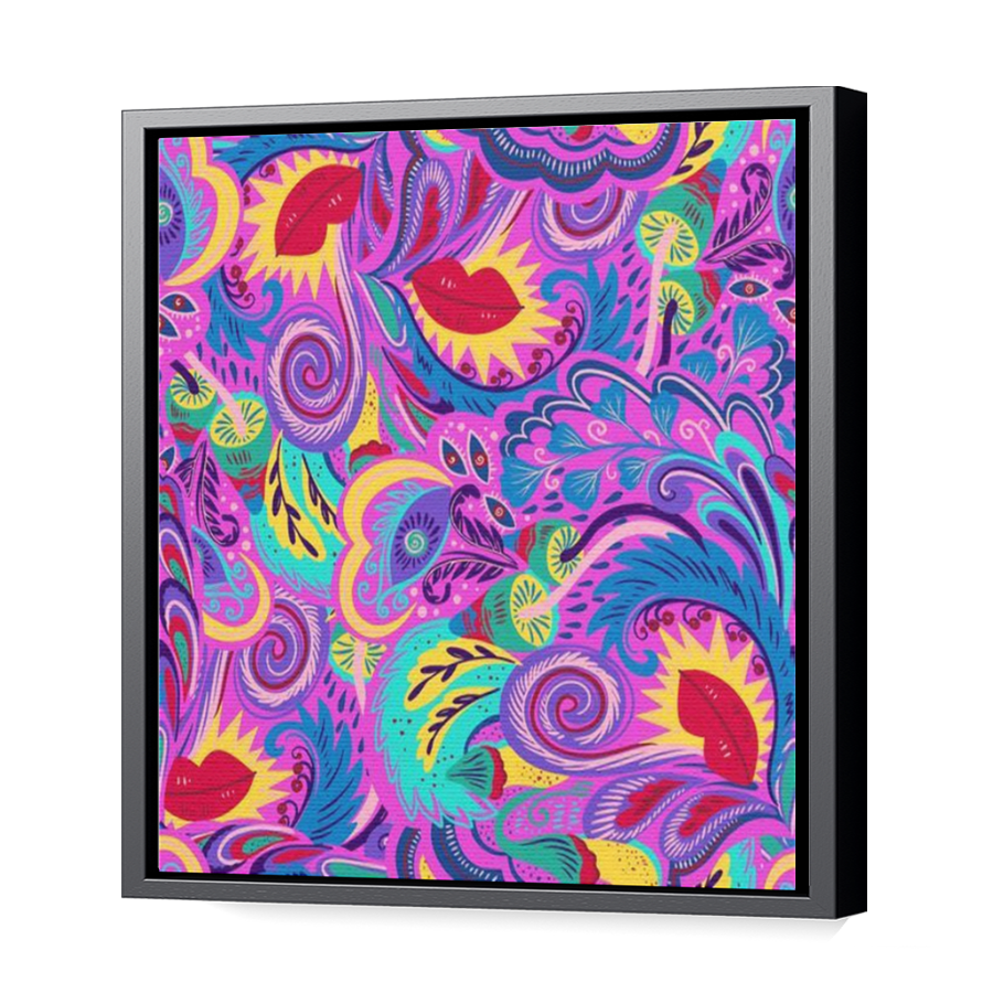 Thumbnail for Canvas - Black Floating Frame