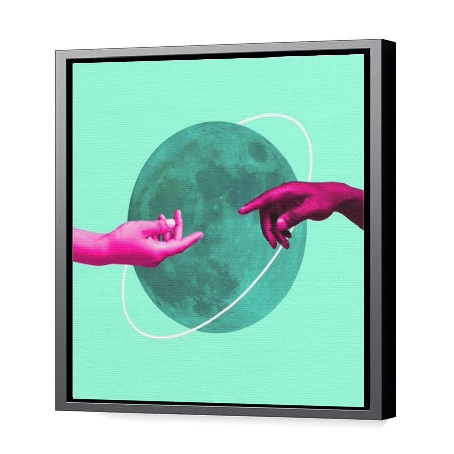 Thumbnail for Canvas - Black Floating Frame