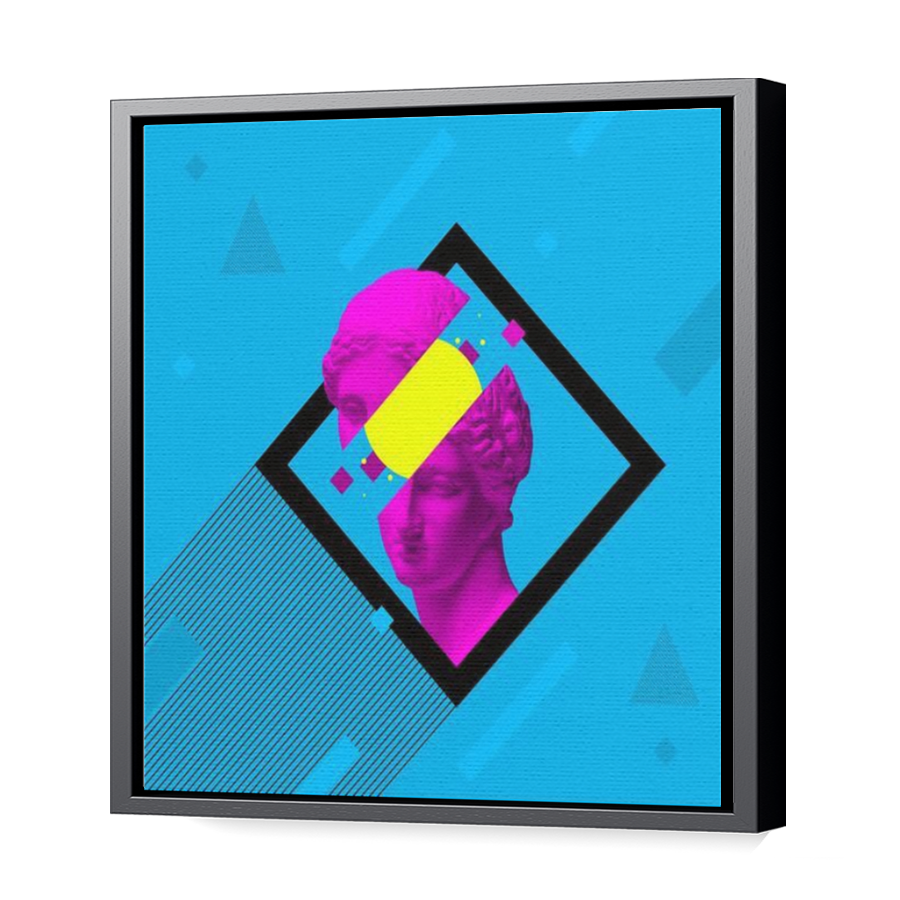 Thumbnail for Canvas - Black Floating Frame