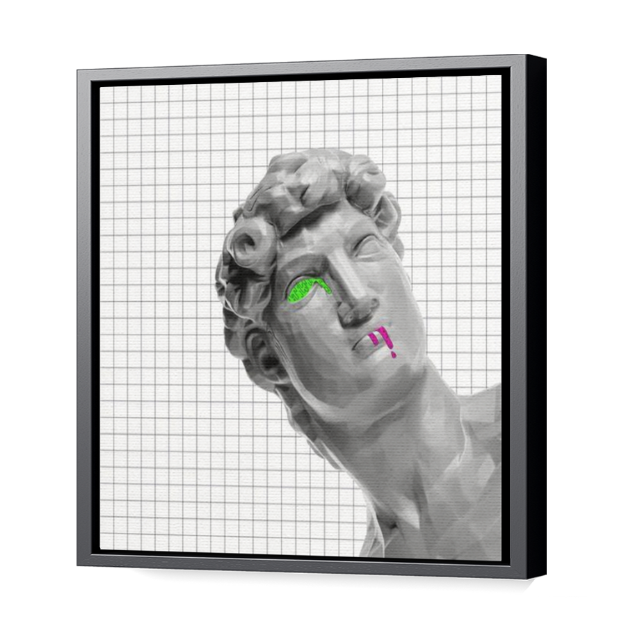 Thumbnail for Canvas - Black Floating Frame