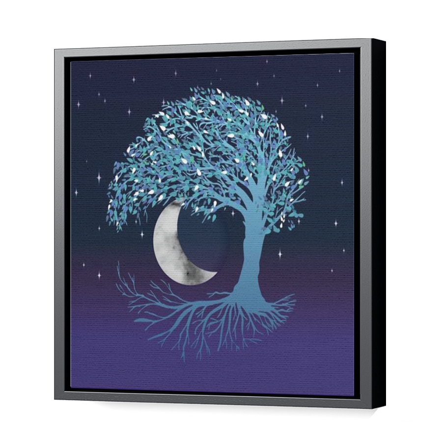 Thumbnail for Canvas - Black Floating Frame