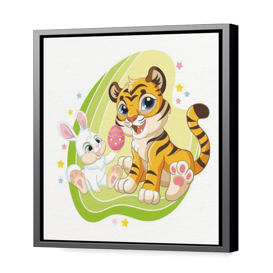 Thumbnail for Canvas - Black Floating Frame