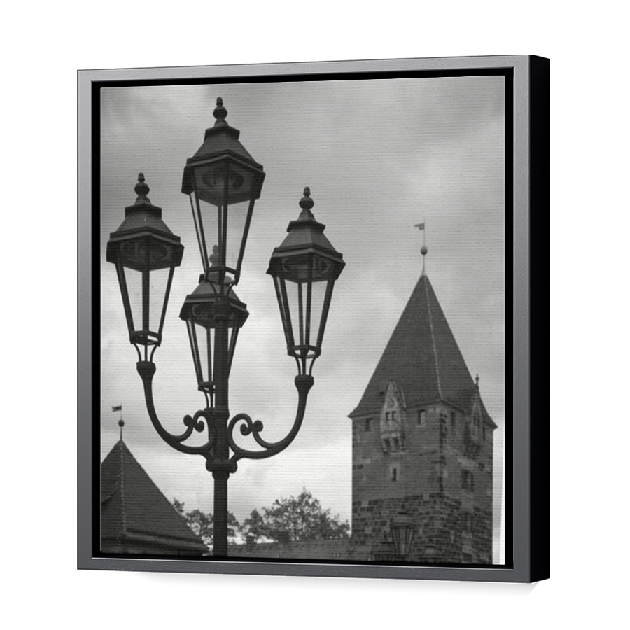 Thumbnail for Canvas - Black Floating Frame