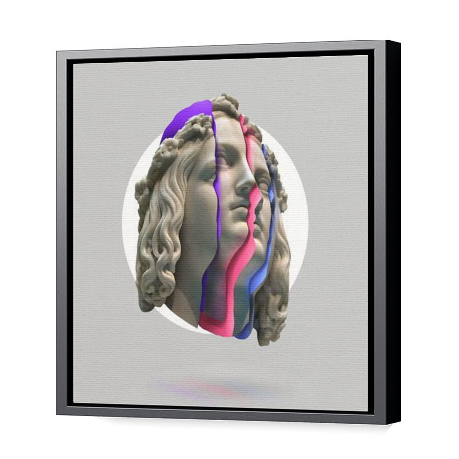 Thumbnail for Canvas - Black Floating Frame