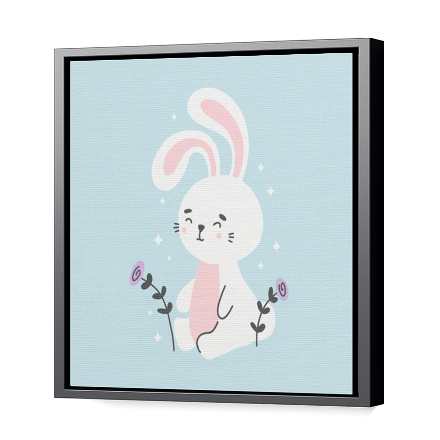 Thumbnail for Canvas - Black Floating Frame