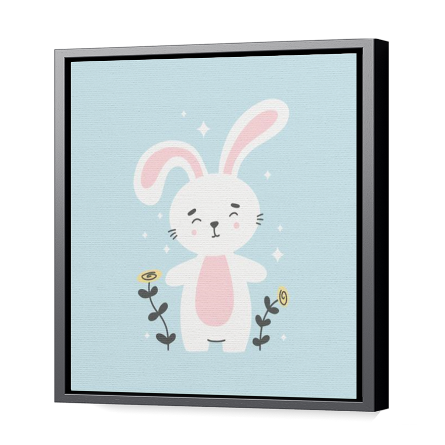 Thumbnail for Canvas - Black Floating Frame