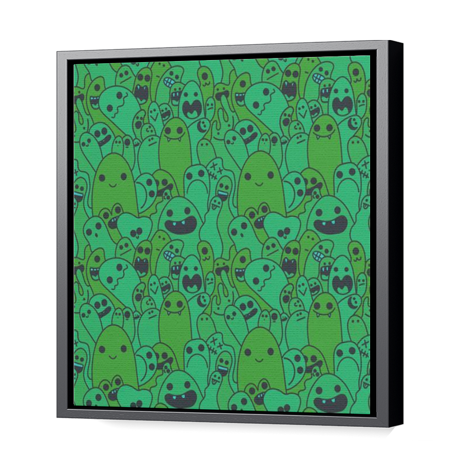 Thumbnail for Canvas - Black Floating Frame