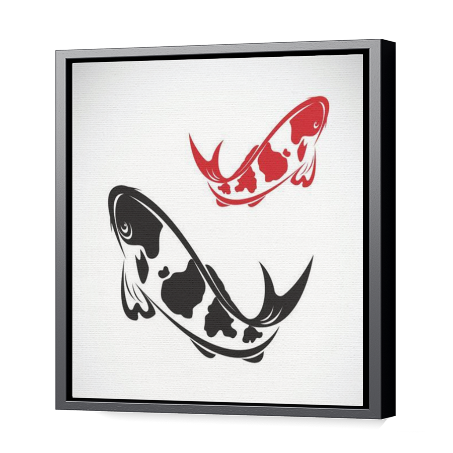 Thumbnail for Canvas - Black Floating Frame