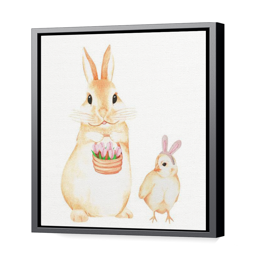 Thumbnail for Canvas - Black Floating Frame
