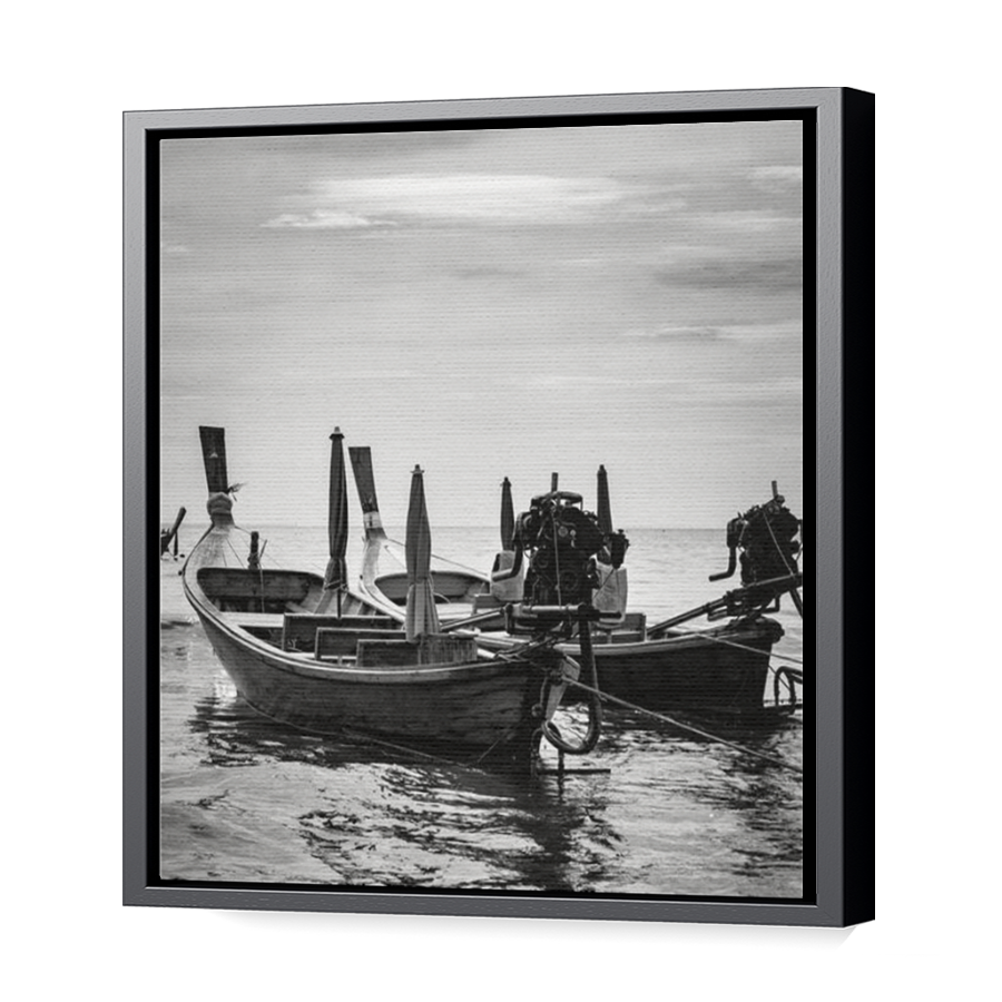 Thumbnail for Canvas - Black Floating Frame