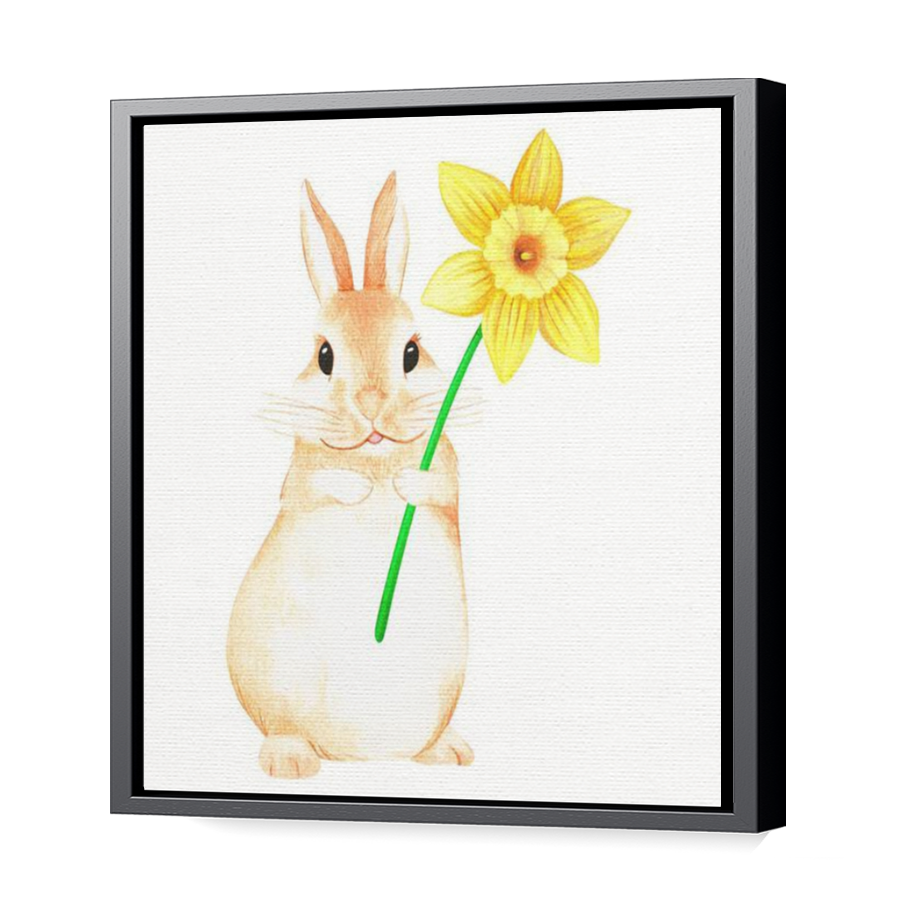 Thumbnail for Canvas - Black Floating Frame