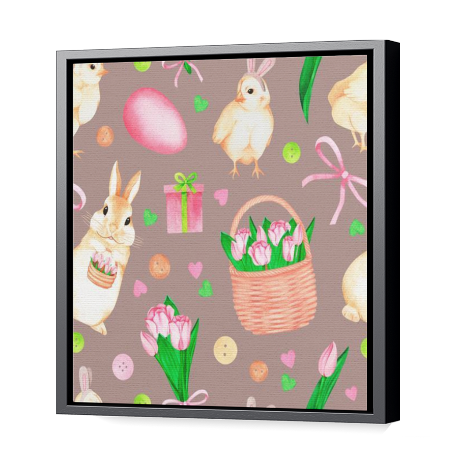 Thumbnail for Canvas - Black Floating Frame