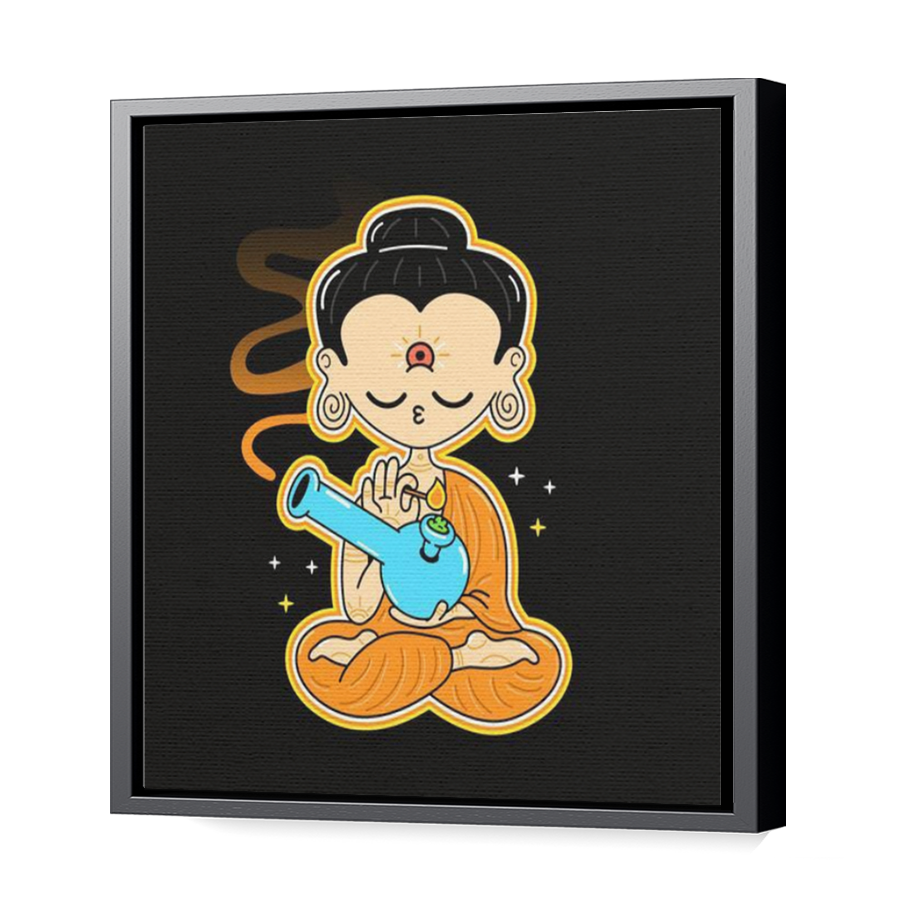 Thumbnail for Canvas - Black Floating Frame