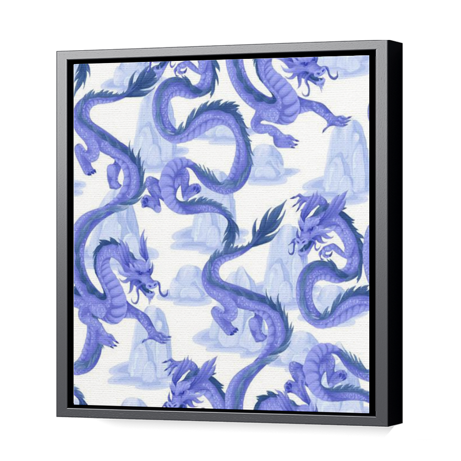 Thumbnail for Canvas - Black Floating Frame