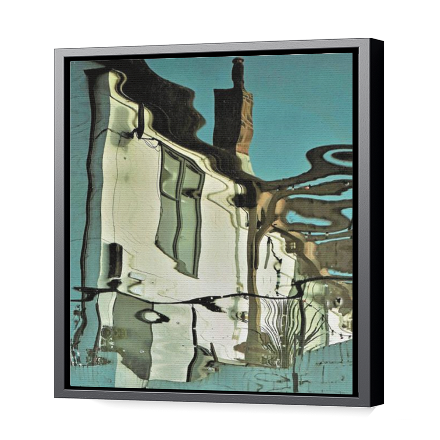 Thumbnail for Canvas - Black Floating Frame
