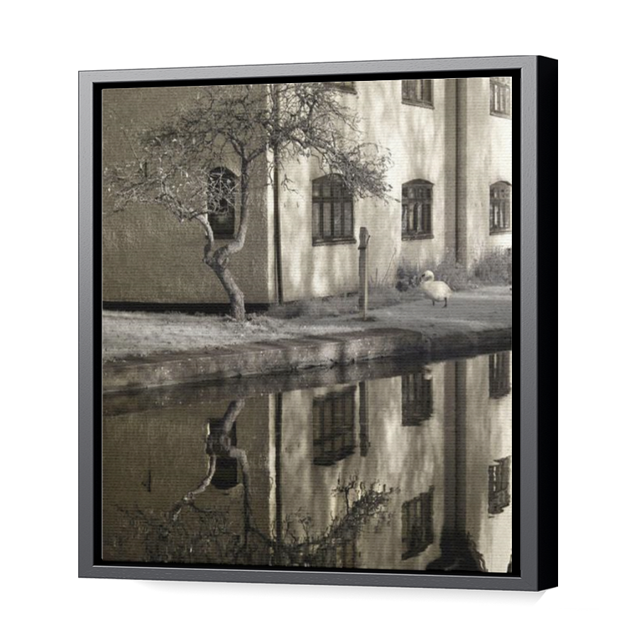 Thumbnail for Canvas - Black Floating Frame