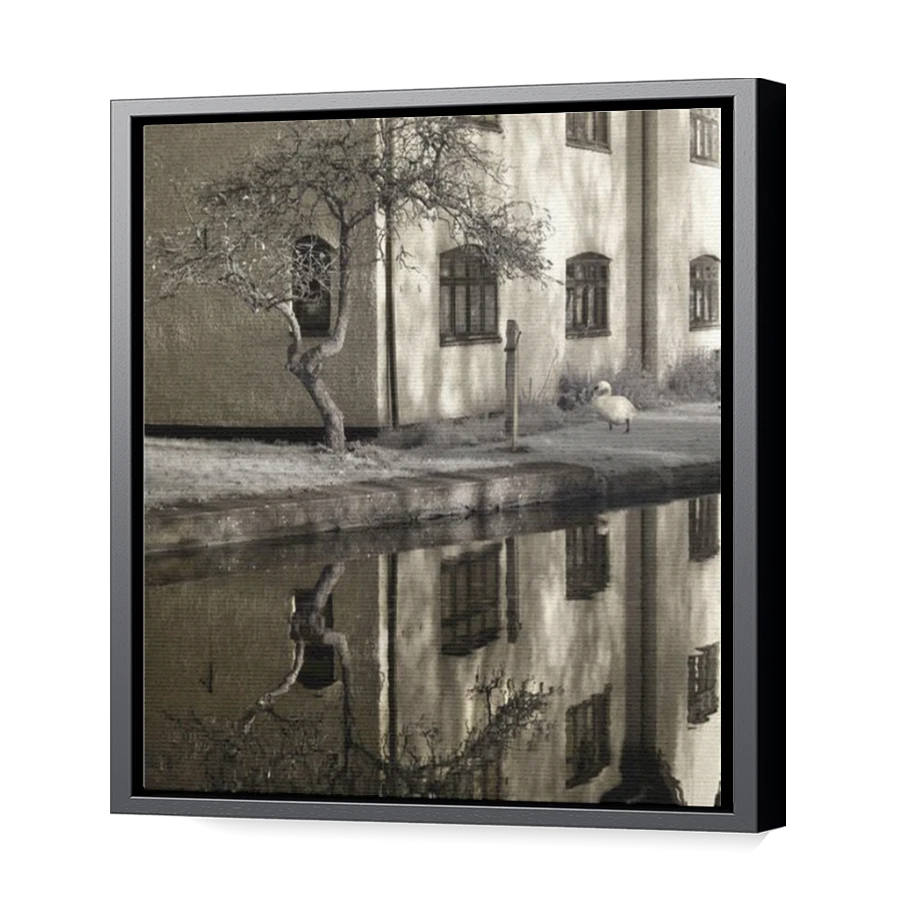 Thumbnail for Canvas - Black Floating Frame