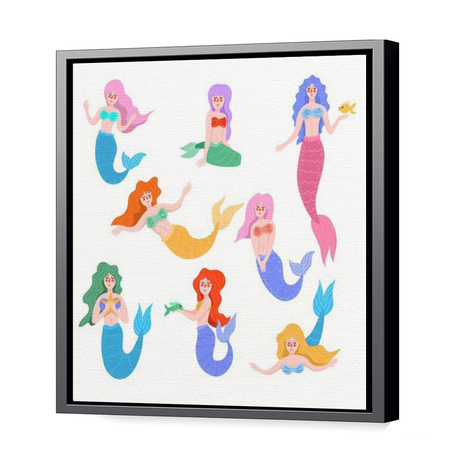 Thumbnail for Canvas - Black Floating Frame