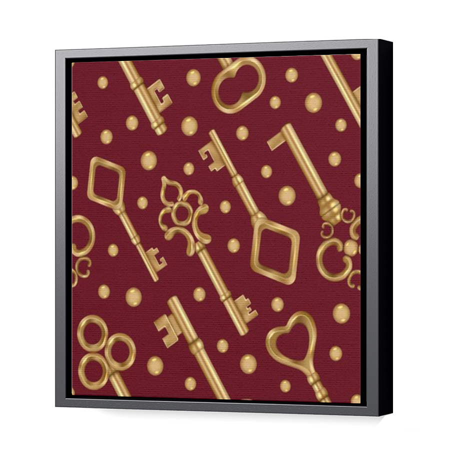 Thumbnail for Canvas - Black Floating Frame