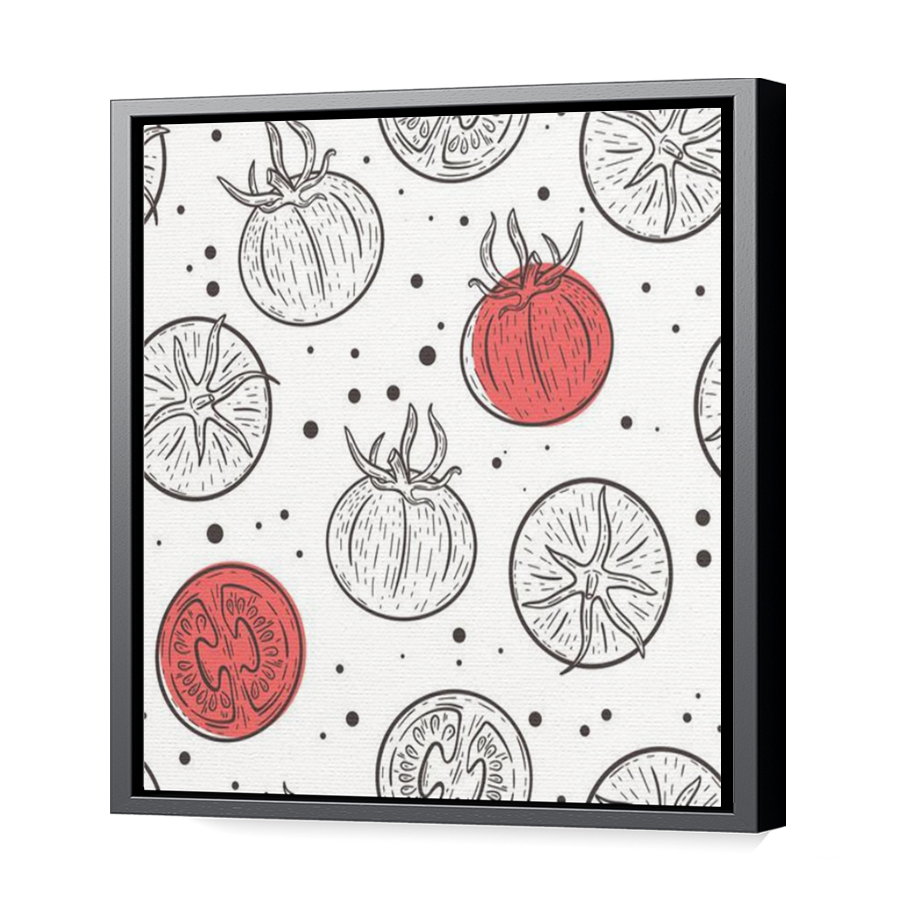 Thumbnail for Canvas - Black Floating Frame