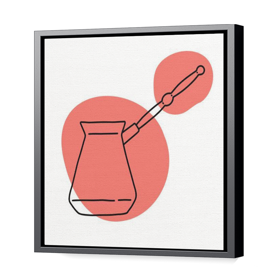 Thumbnail for Canvas - Black Floating Frame