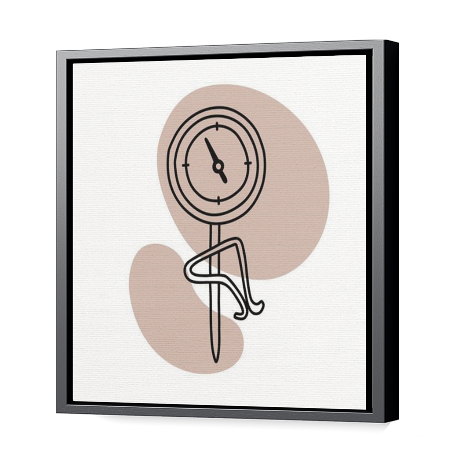 Thumbnail for Canvas - Black Floating Frame