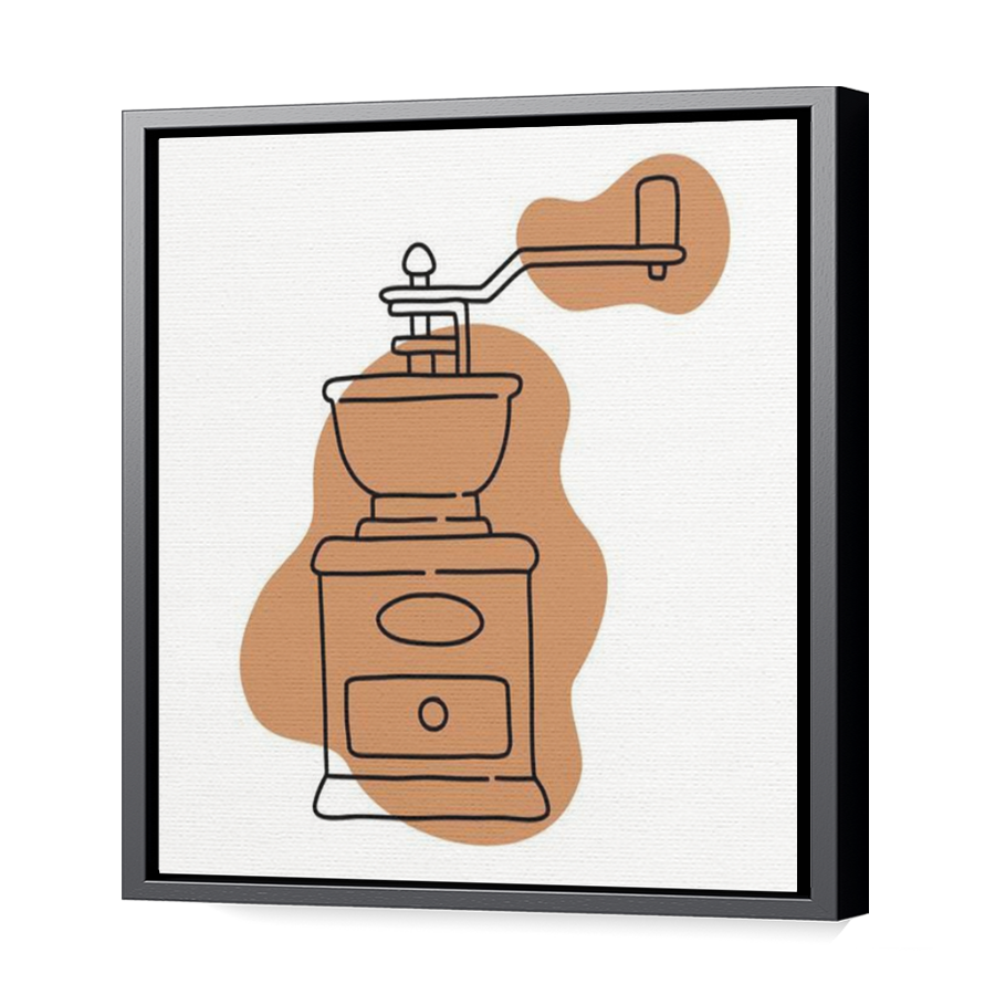 Thumbnail for Canvas - Black Floating Frame