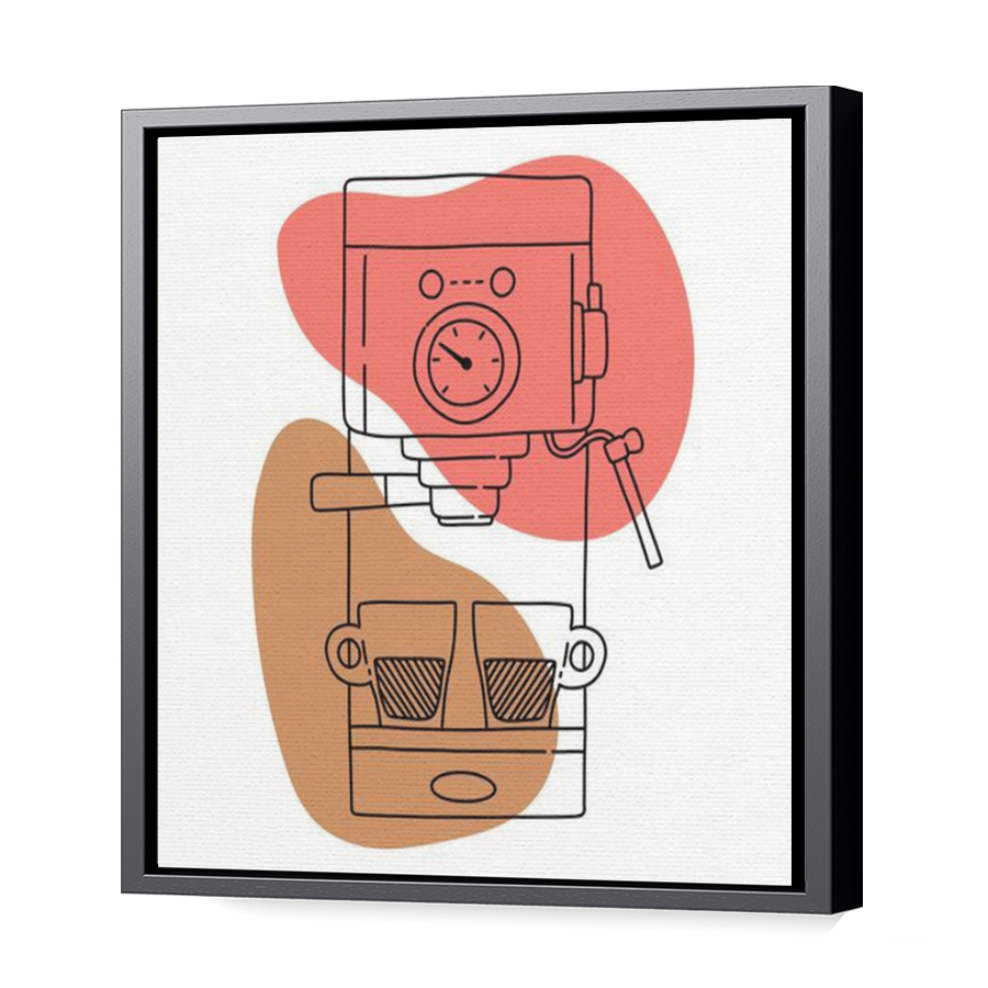 Thumbnail for Canvas - Black Floating Frame