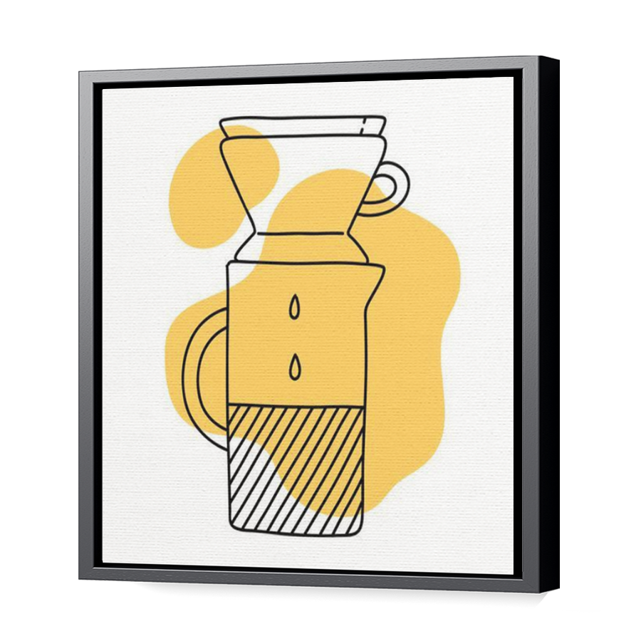 Thumbnail for Canvas - Black Floating Frame