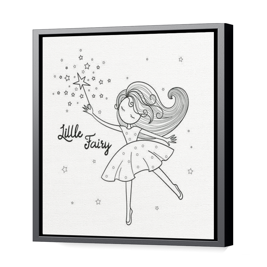 Thumbnail for Canvas - Black Floating Frame