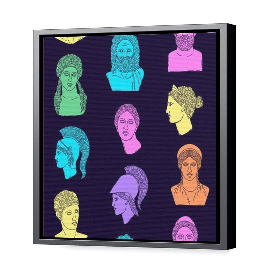 Thumbnail for Canvas - Black Floating Frame