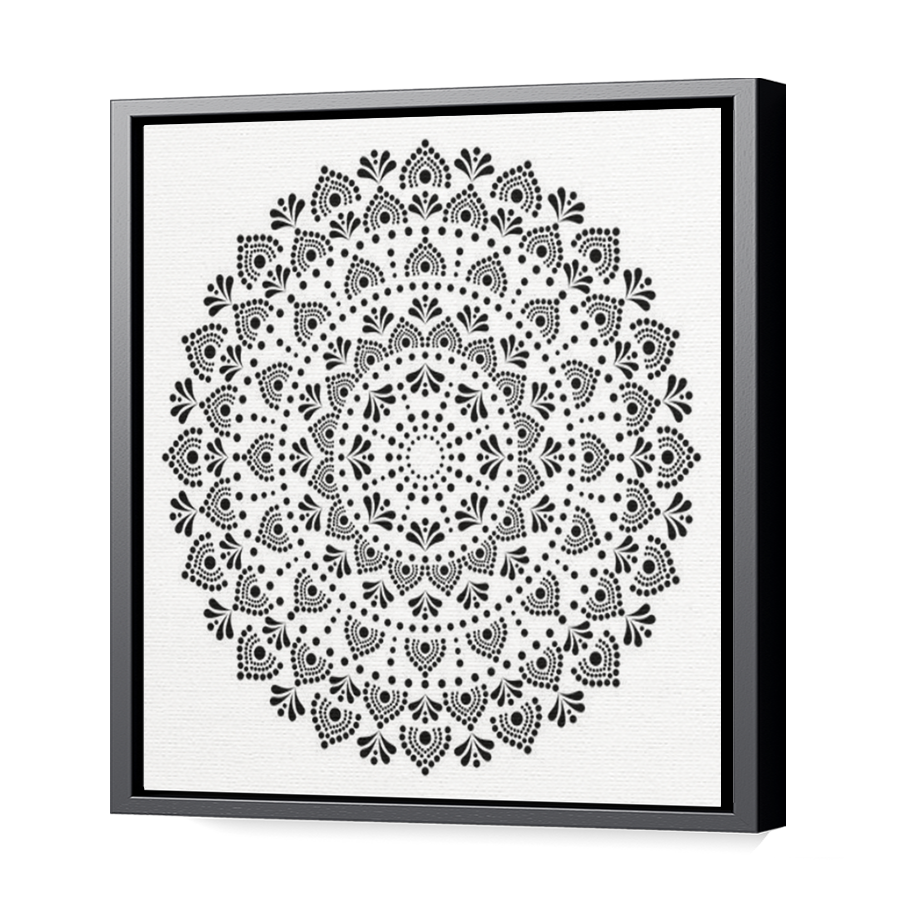 Thumbnail for Canvas - Black Floating Frame