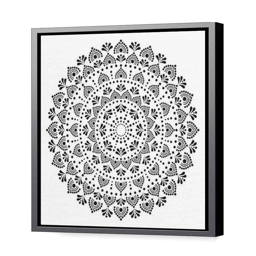 Thumbnail for Canvas - Black Floating Frame