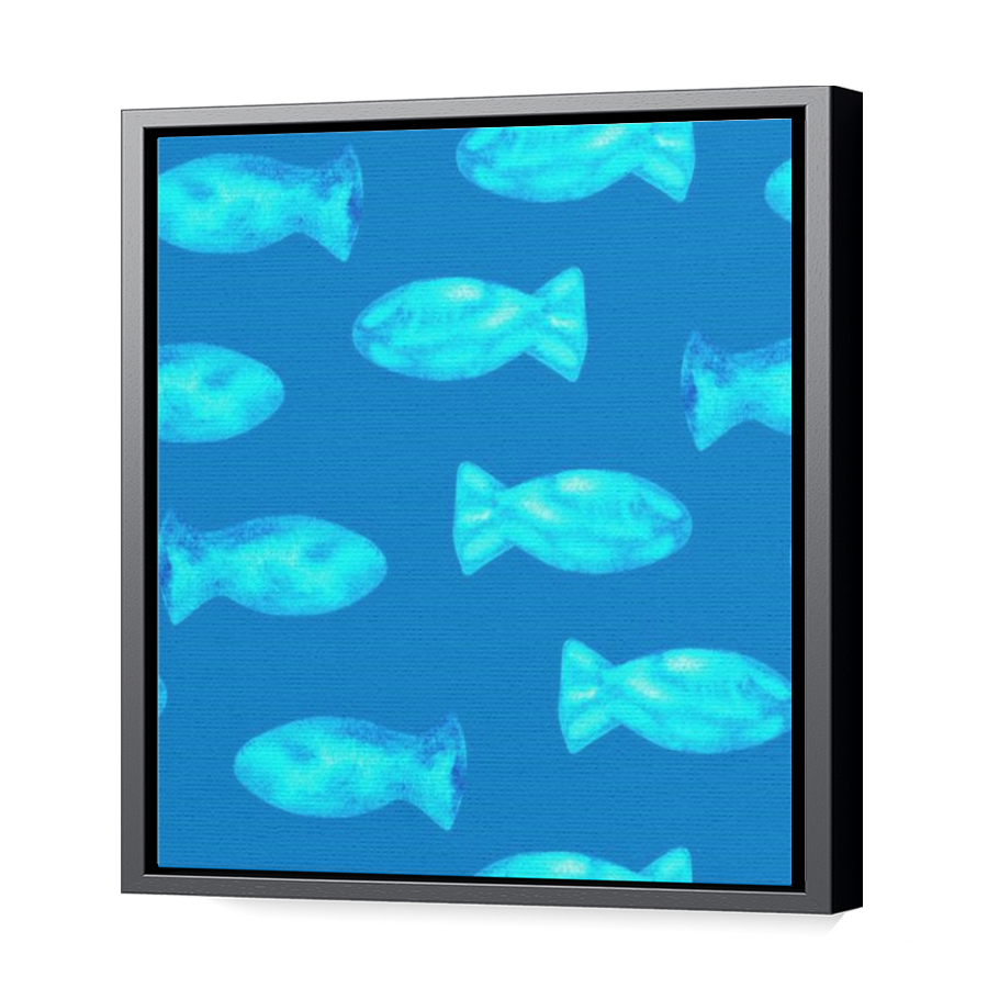 Thumbnail for Canvas - Black Floating Frame