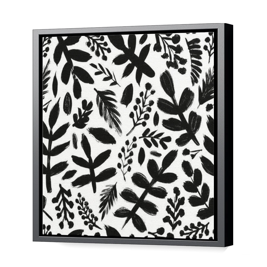 Thumbnail for Canvas - Black Floating Frame