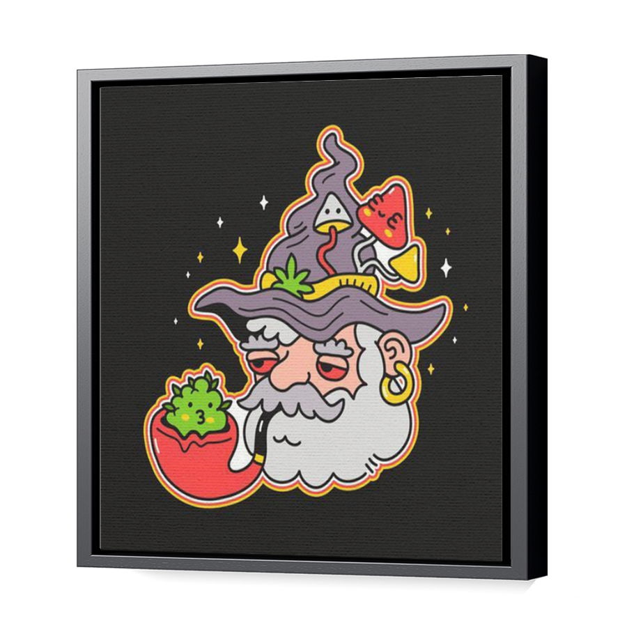 Thumbnail for Canvas - Black Floating Frame