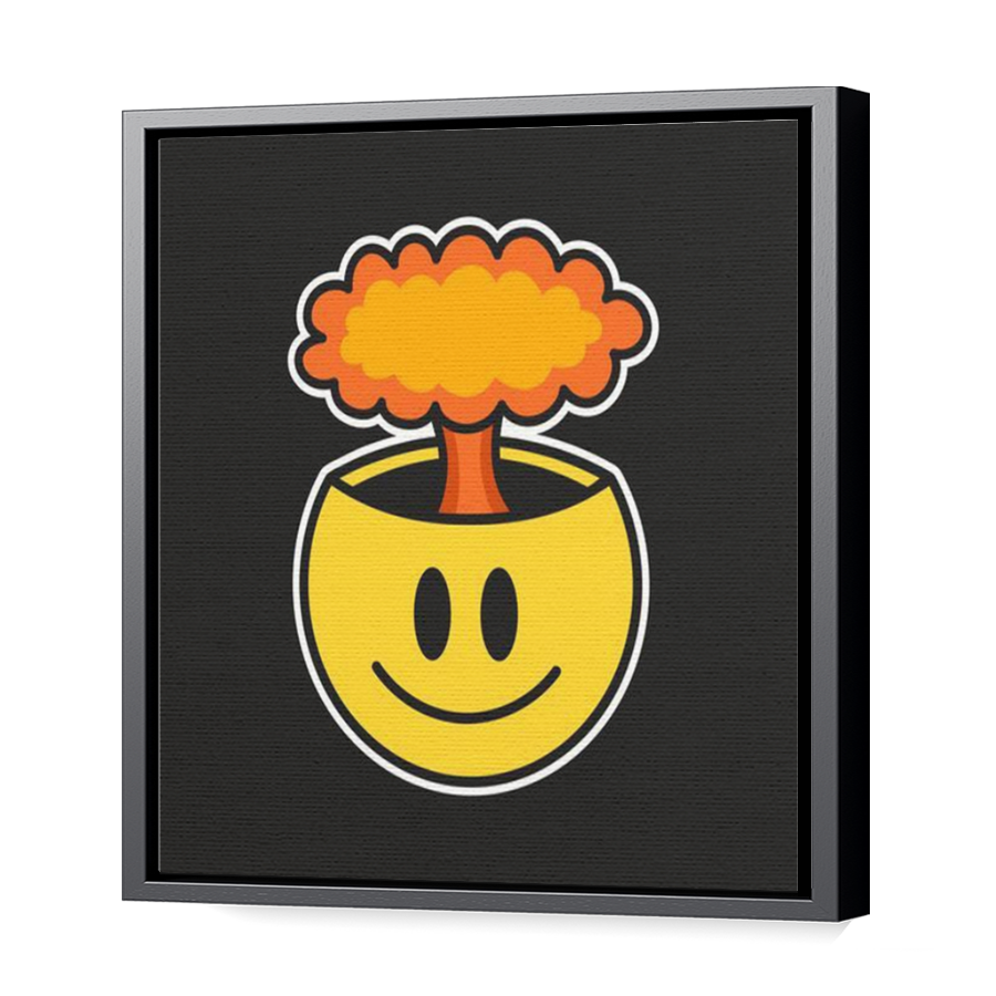Thumbnail for Canvas - Black Floating Frame