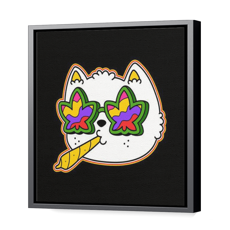 Thumbnail for Canvas - Black Floating Frame
