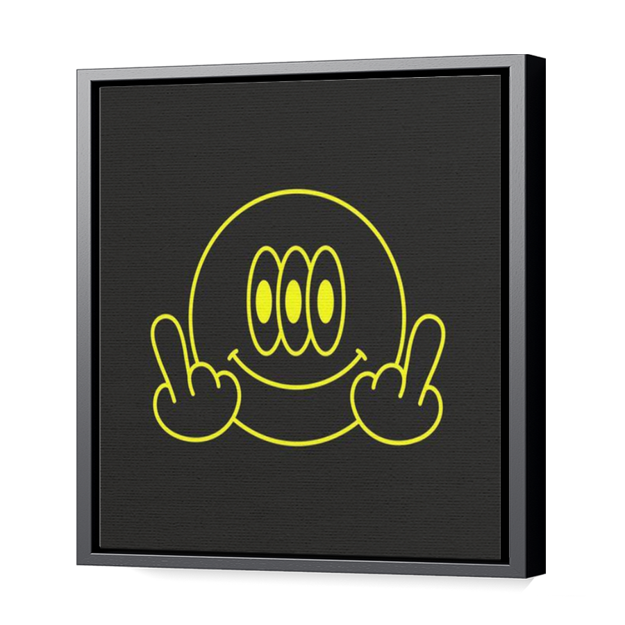 Thumbnail for Canvas - Black Floating Frame