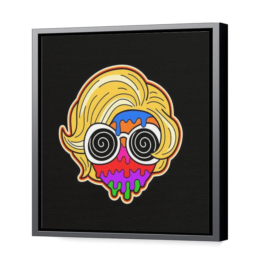 Thumbnail for Canvas - Black Floating Frame