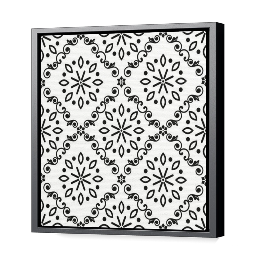 Thumbnail for Canvas - Black Floating Frame