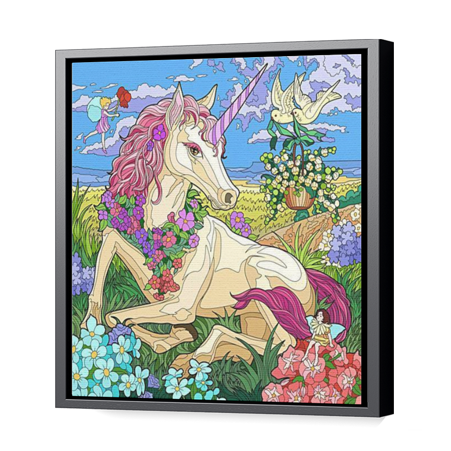 Thumbnail for Canvas - Black Floating Frame
