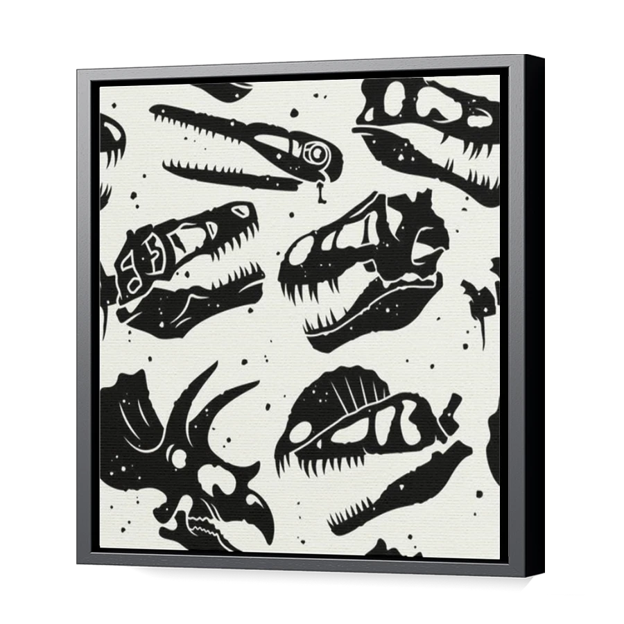 Thumbnail for Canvas - Black Floating Frame
