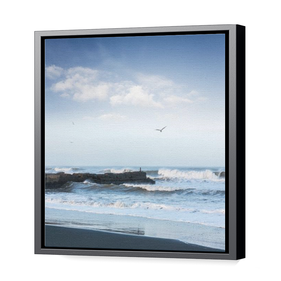 Thumbnail for Canvas - Black Floating Frame