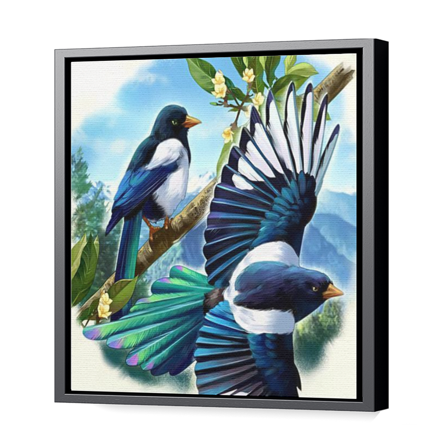 Thumbnail for Canvas - Black Floating Frame