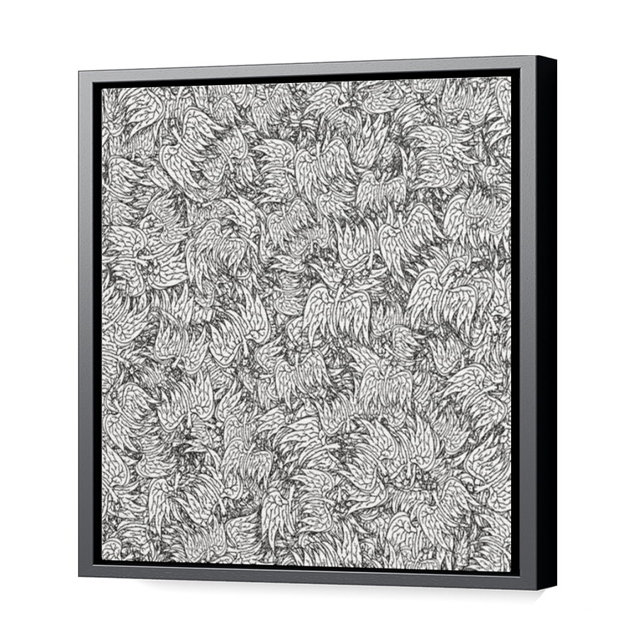 Thumbnail for Canvas - Black Floating Frame