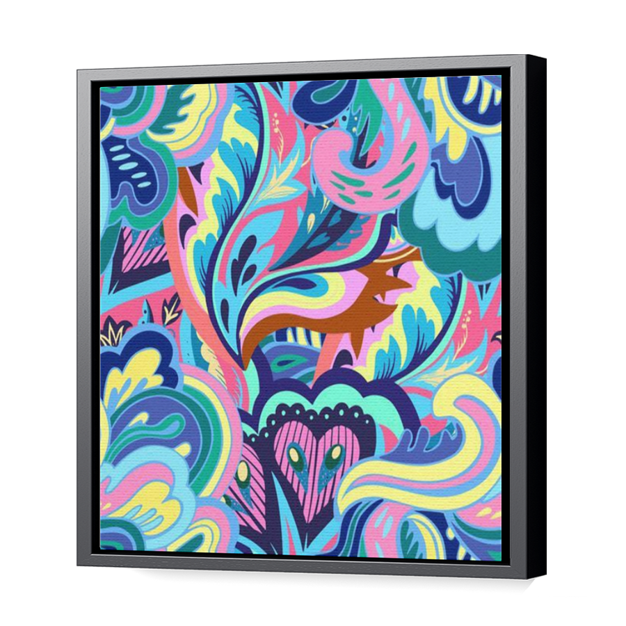 Thumbnail for Canvas - Black Floating Frame
