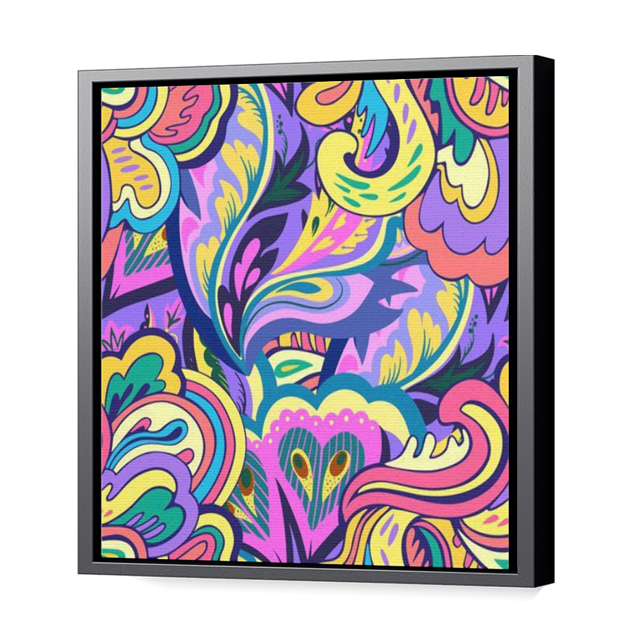 Thumbnail for Canvas - Black Floating Frame