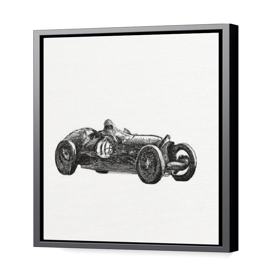 Thumbnail for Canvas - Black Floating Frame