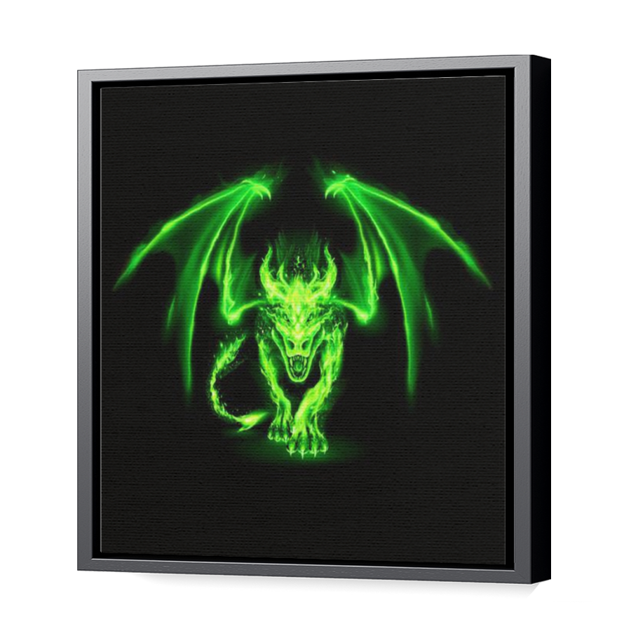 Thumbnail for Canvas - Black Floating Frame
